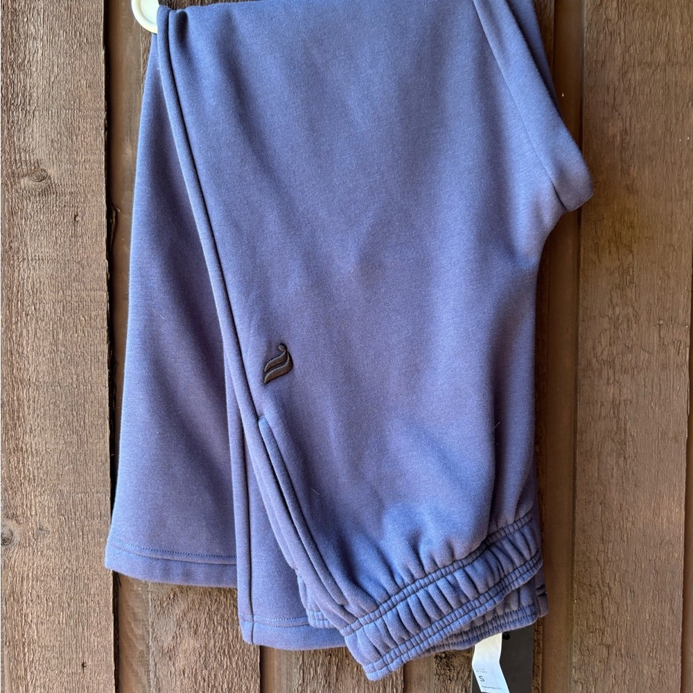 Fabletics Navy Fleece Sweatpants